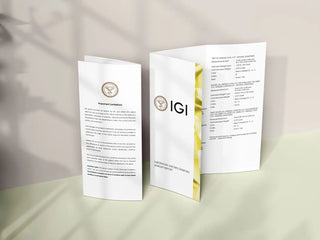 IGI Lab Grown Diamond Report