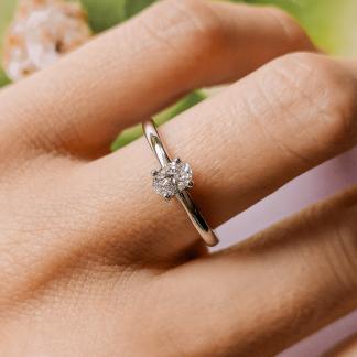 Ring Lissabon Laboratory Grown Diamant 0,30 ct.