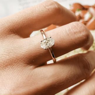 Ring Lissabon Laboratory Grown Diamant 0,50 ct.