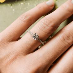 Ring Nizza Laboratory Grown Diamant 0,30 ct.