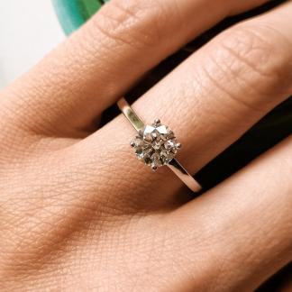 Ring Rom Laboratory Grown Diamant 1,00 ct.