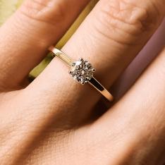 Ring Stockholm Laboratory Grown Diamant 0,50 ct.